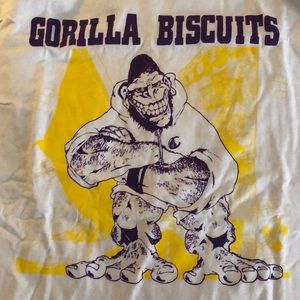 Gorilla Biscuits long sleeve T-shirt. Size Large.